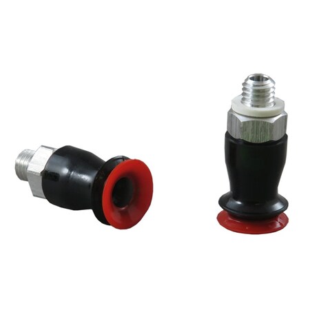 Fipa Bellows vacuum cup diam. 11 mm, Varioflex 30 Degrees/60 Degrees, fitting M5-male 22.011.332.16